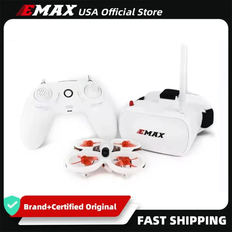 Emax EZ Pilot 82MM indoor FPV racing drone with controller and goggles