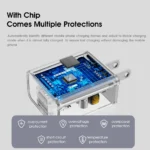 Essager 10W charger adapter with two USB ports close-up