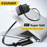Essager 65W GaN PD Charger with Retractable Cable - Image 2