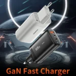 Essager 65W GaN USB Type-C charger front view
