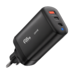 Essager 65W GaN USB-C fast charger angled view
