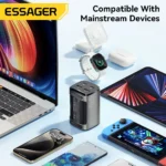 Essager 67W GaN charger compact size comparison