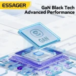 Essager fast charger plugged in for charging