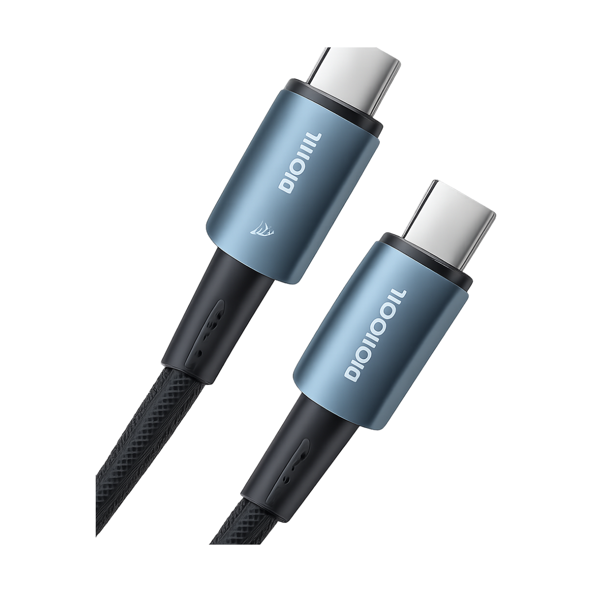 Essager PD100W 60W Type C C to C Cable Fast Charge Mobile Cell Phone Charging Cord Wire For Xiaomi Samsung Huawei Macbook iPad-bg-clean Essager PD100W 60W Type-C to Type-C fast charging cable black