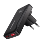 Front view of Essager 65W Ultra Thin GaN Pro Travel Charger