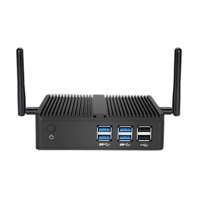 Fanless Mini PC with Intel Core i7-4500U and 8GB DDR3L memory