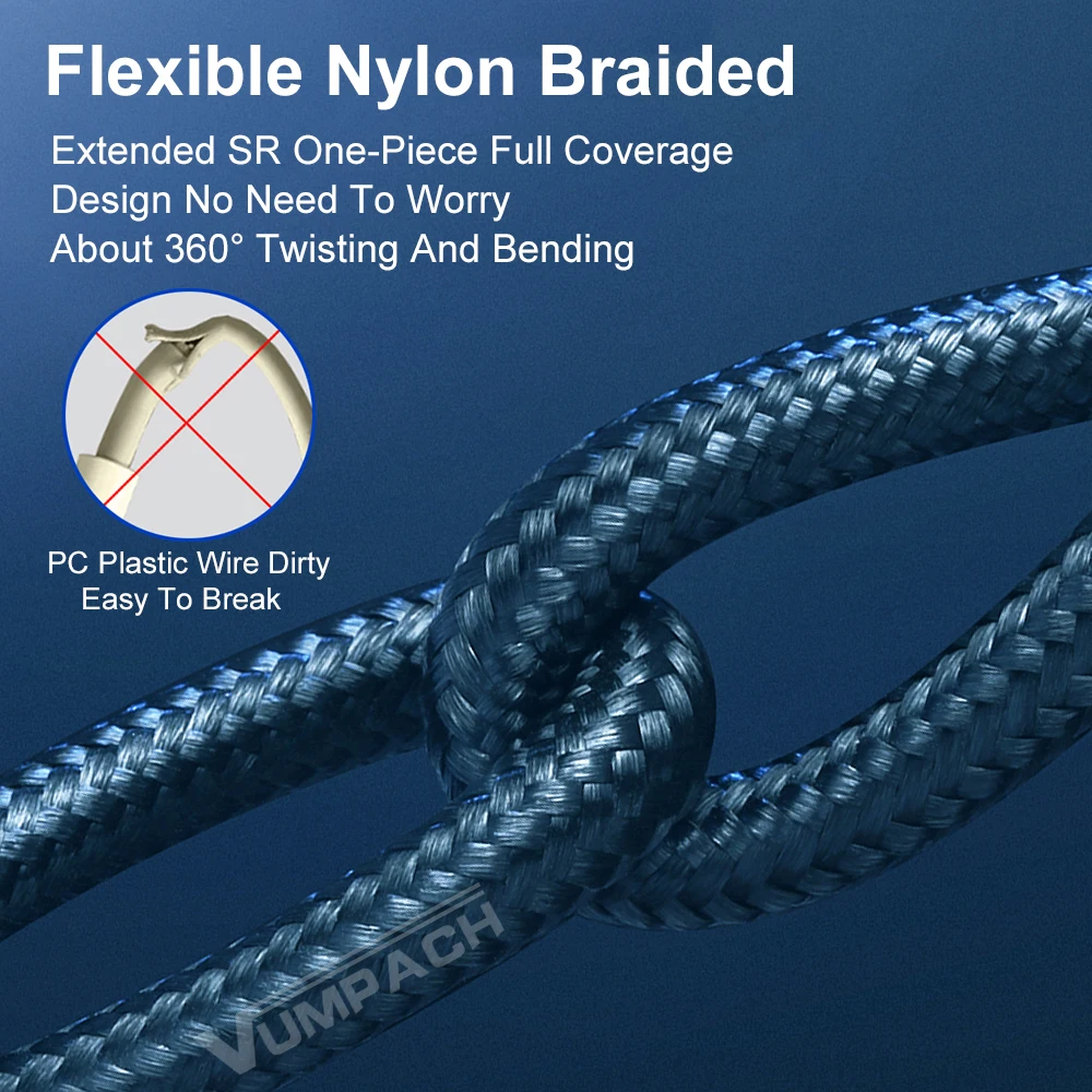 vumpach branded fast charging USB-C data cable