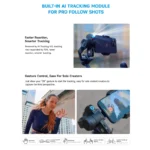 FeiyuTech SCORP Mini 3 status lights and control buttons detail