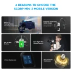 FeiyuTech SCORP Mini 3 portable handheld stabilizer with accessories