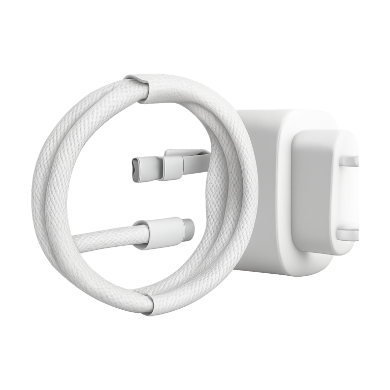 Apple 30W USB-C PD fast charger front view