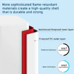 OnePlus SuperVOOC charger with certification labels visible