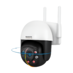 Fuers 8MP 4K IP outdoor smart tracking security camera front view