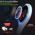 G02EF VR headset and accessories including cleaning cloth and manual