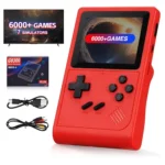 GB300 handheld retro game console front view with 3 inch screen