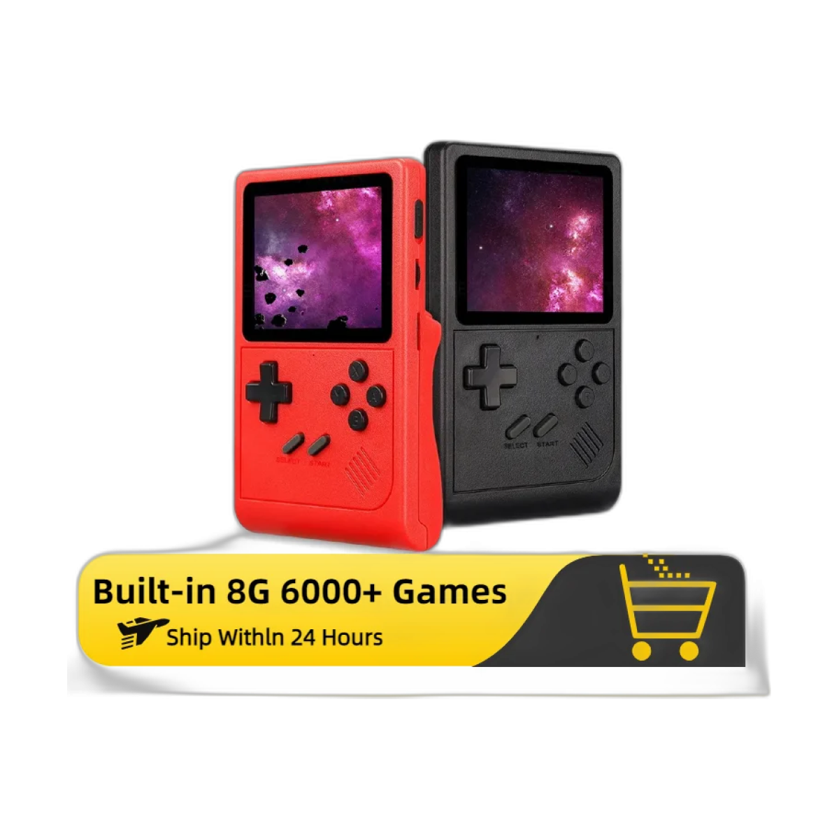 GB300 game console-bg-clean BOYHOM GB300 handheld retro game console with 3 inch screen