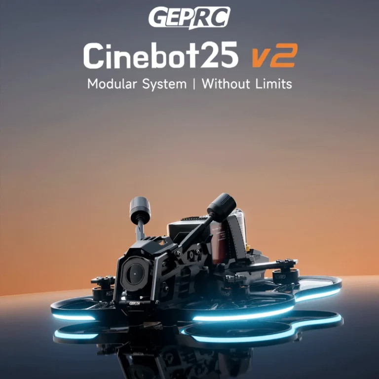 GEPRC Cinebot25 V2 O4 Pro 2.5inch FPV cinewhoop drone front view