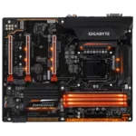Rear I/O panel of GIGABYTE GA-Z270-Phoenix motherboard with USB and video ports