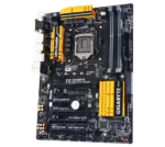 GIGABYTE GA-Z97X-UD3H motherboard top view highlighting chipset and cooling area