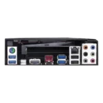 Detailed image of GIGABYTE Z370 AORUS Gaming 3 RGB lighting and cooling armor features