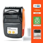 GOOJPRT PT-210 handheld thermal printer printing receipt