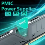 Side profile of GUDGA DDR5 RAM showing heatsink design