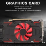 Side view of VBESTLIFE water cooled gaming graphics card