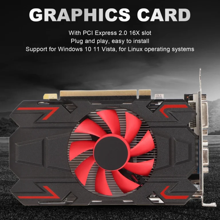 Side view of VBESTLIFE water cooled gaming graphics card