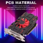 Close-up of VBESTLIFE NVIDIA chipset on graphics card