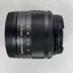 Side view of Canon EF-M 15-45mm f3.5-6.3 IS STM lens
