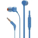 JBL T110 earbuds with ergonomic silicone tips