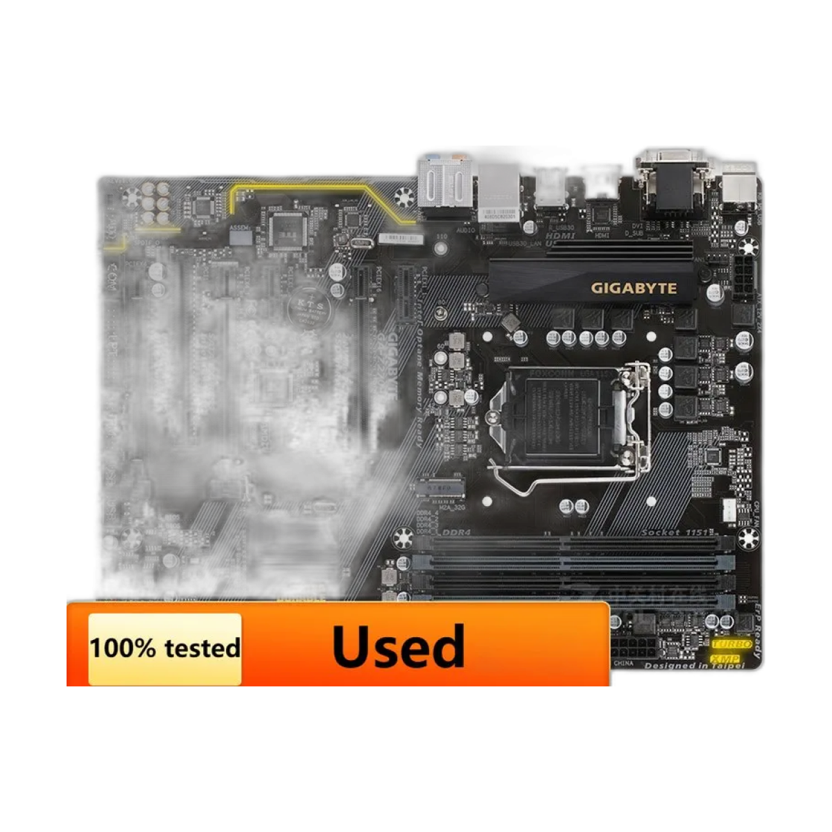 Gigabyte GA-Z270-HD3 Original Desktop Z270 Motherboard LGA 1151 DDR4 USB3.0 SATA3 M.2 Multi Slot Used-bg-clean Gigabyte GA-Z270-HD3 Intel Z270 ATX motherboard used front view