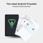 Back view of DOOGEE T36 with 13MP rear camera