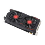 VBESTLIFE 6GB GDDR5 dual fan graphics card front view