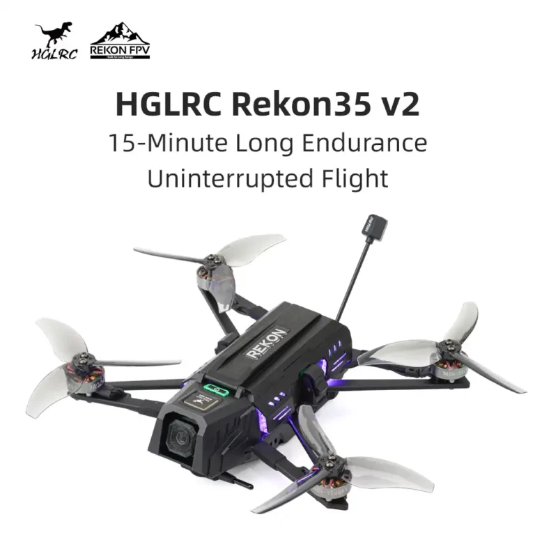 HGLRC Rekon35 V2 3.5inch long-range FPV drone front view