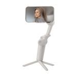 AXNEN HQ6 3-axis foldable gimbal handheld stabilizer with fill light for smartphones