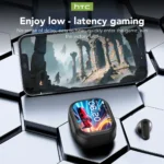 HTC NE20 Bluetooth V6.0 AI Translator OWS LCD Earbuds - Image 3