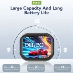 HTC NE20 Bluetooth V6.0 AI Translator OWS LCD Earbuds - Image 5