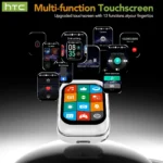 HTC NE48 Flip Bluetooth Earbuds HD Touchscreen TWS Wireless - Image 3