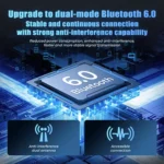 HTC NE49 TWS Bluetooth Earbuds Low Latency Sports Headset - Image 2