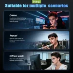 HTC NE49 TWS Bluetooth Earbuds Low Latency Sports Headset - Image 6