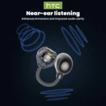 HTC NE67 Bluetooth V6.0 AI Translator Earclip Earbuds - Image 4