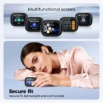 HTC NE68 TWS Bluetooth Earbuds LED Touchscreen with Mic - Image 5