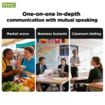 HTC Wireless Bluetooth Earbuds LED Display Low Latency Audio - Image 3