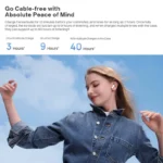 Side view of HUAWEI FreeBuds SE 2 Bluetooth earphones