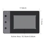 HUION H420 Mini Graphics Tablet with 3 Custom Keys - Image 2