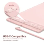 Huion Inspiroy 2 S Sakura Pink color option drawing tablet