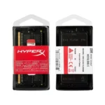 Pack of HyperX DDR3 DDR3L laptop RAM modules in dual channel