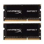 Side view of HyperX DDR3L DDR3 8GB SODIMM RAM for notebooks