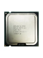 Intel Core 2 Quad Q9550 desktop processor side angle