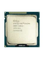 Side angle of Intel Core i5-3570K CPU showing pins